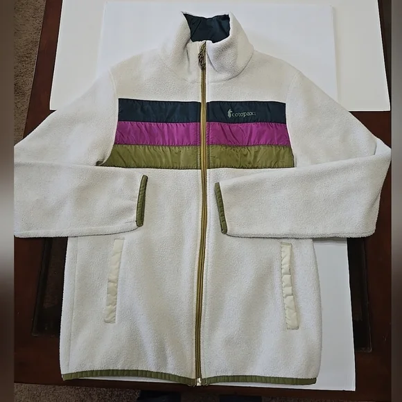 Cotopaxi Teca Full Zip Fleece Womens Size M Au Natural Color - Picture 1 of 11